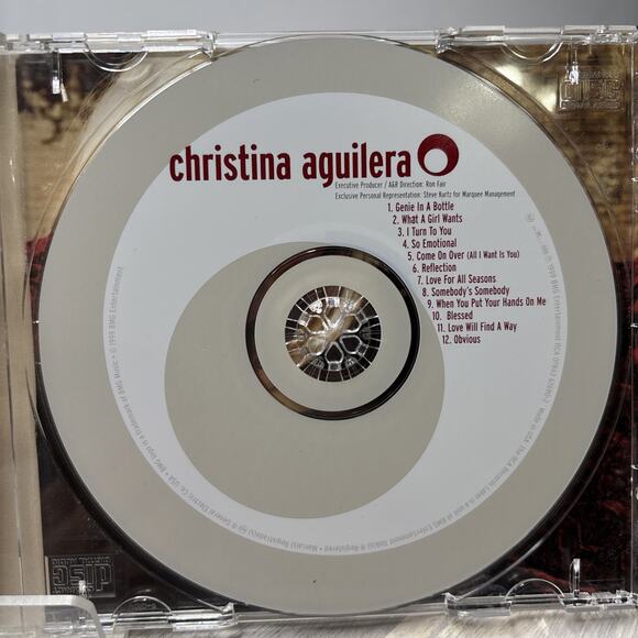 Christina Aguilera – Self-Titled (CD, 1999 RCA) Pop Album “Genie in a Bottle” De - Picture 4 of 5